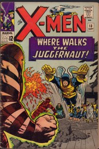 X-Men #13 - 2nd App of the Juggernaut (4.0) 1965