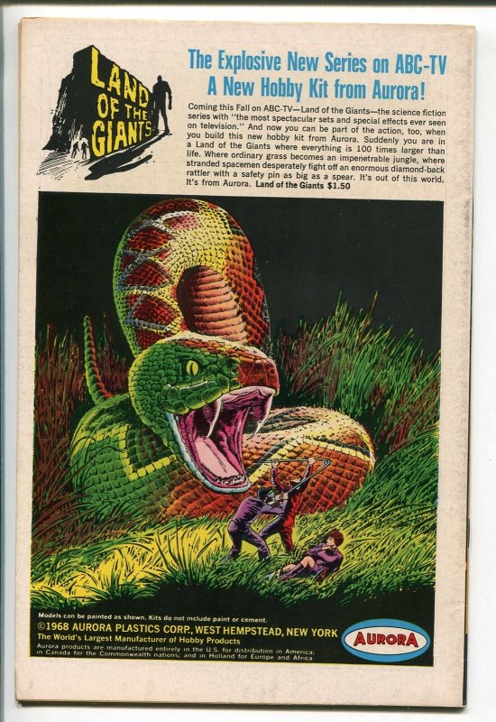 CAPTAIN ACTION #1 1968-DC COMICS-1ST ISSUE-SUPERMAN-WALLY WOOD-vf+