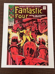 Fantastic Four #81 (1968). VF. Crystal joins Fantastic Four.