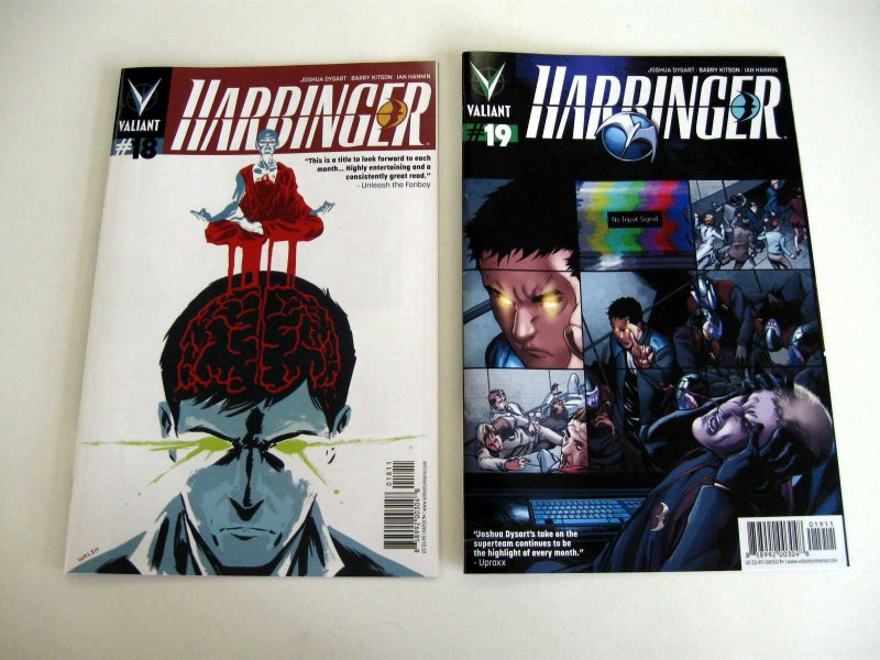 *Harbinger Wars #1-4 and Harbinger #10-19 14 Comics Free Shipping!