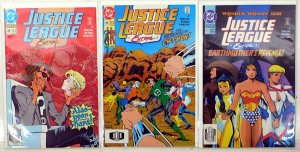 Justice League Europe Lot 3 #39, 41, 42 1992 DC Deconstructo 1st Print Comics