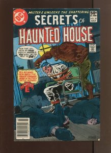 Secrets Of Haunted House #38 - Buckler & Giordano Cover Art! (6.0) 1981