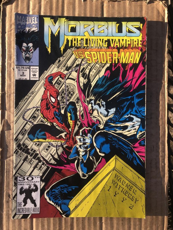 Morbius: The Living Vampire #3 (1992)
