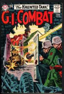 G.I. COMBAT #102 1964- THE HAUNTED TANK-KUBERT-HEATH-HIGH GRADE 