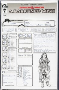 Dungeons & Dragons: A Darkened Wish #1 Cover B (2019)