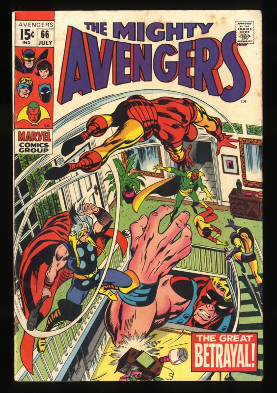 Avengers #66 1st Adamantium!