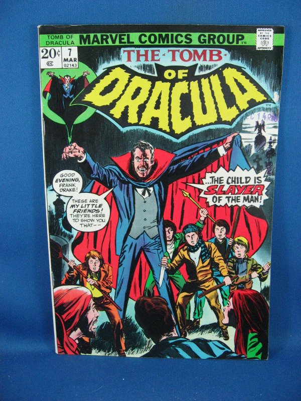 Tomb of Dracula #7 (Mar 1973, Marvel) F VF