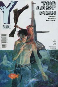 Y: The Last Man #34 VF/NM; DC/Vertigo | save on shipping - details inside