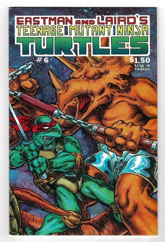 Teenage Mutant Ninja Turtles 6   1st print 1986