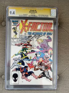 X-Factor #5 (1986) CGC 9.4 SS Bob Layton