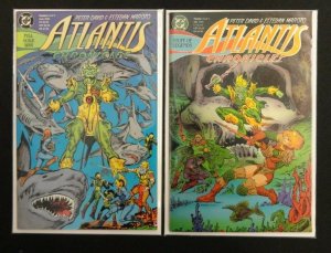 Atlantis Chronicles #1-7 1 2 3 4 5 6 7 Complete Set Origin Aquaman Peter David  