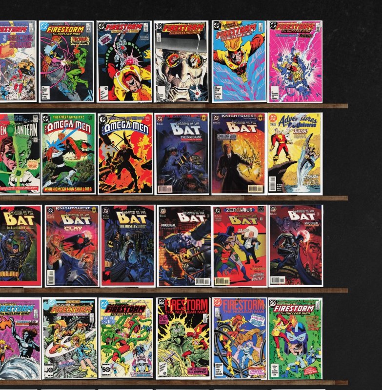 Huge Lot 140+ Comics with Azrael, Green Lantern, Firestorm & More!