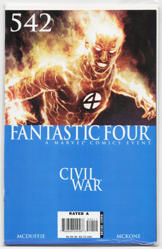 Fantastic Four #542 (2007) Fantastic Four