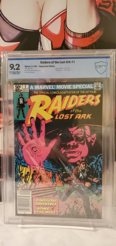 Raiders of the Lost Ark Movie #1 1981 CBCS 9.2