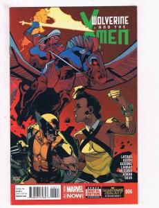 Wolverine & The X-Men # 6 FN/VF 1st Print Marvel NOW Comic Book Cyclops Thor S63