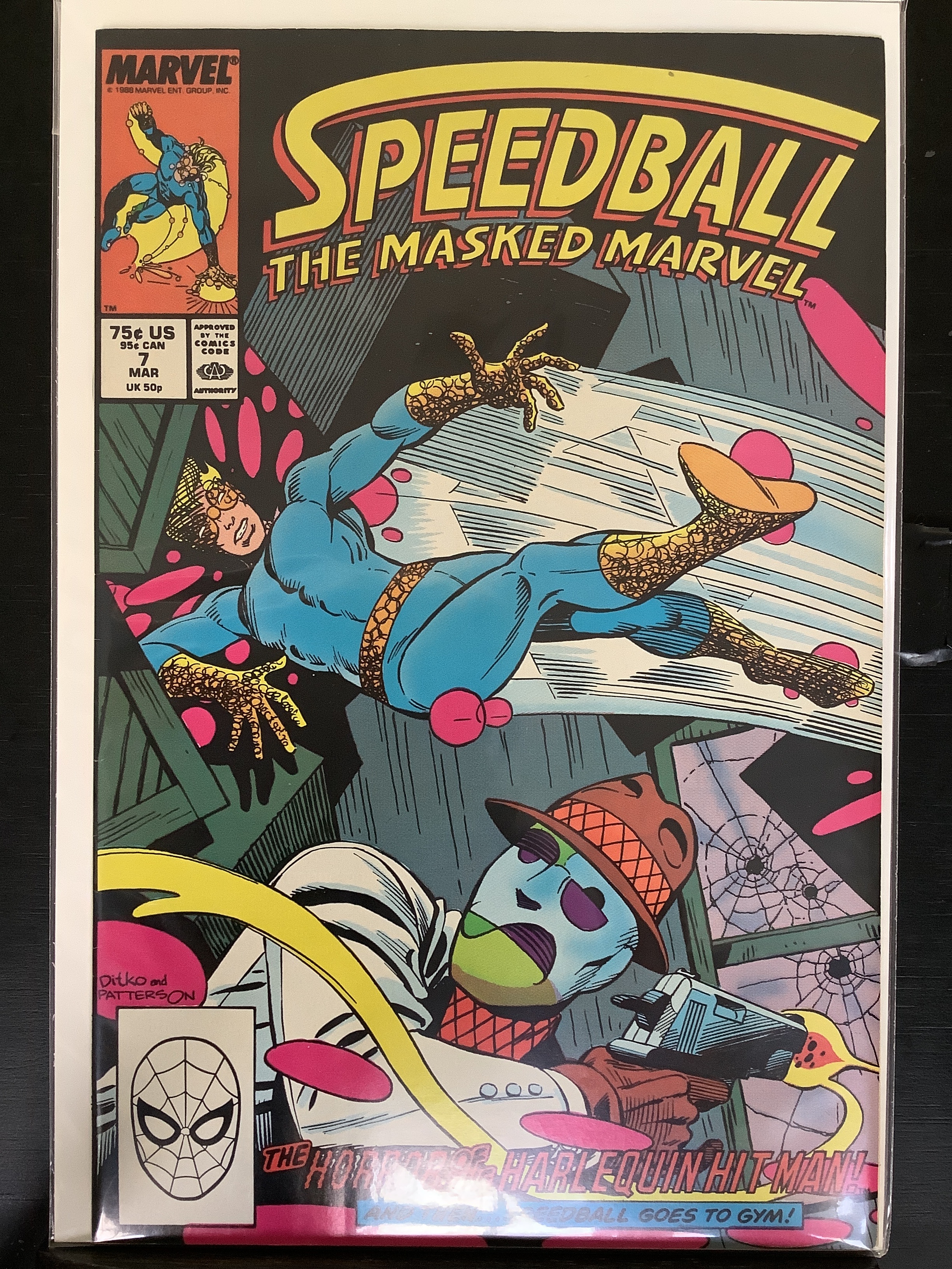 Speedball (1988 - 1989), Comic Series