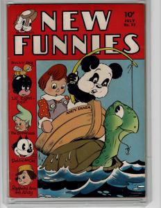 New Funnies # 77 CGC 6.5 (Case Damage) Dell Golden Age Comic Book 1943 JL9