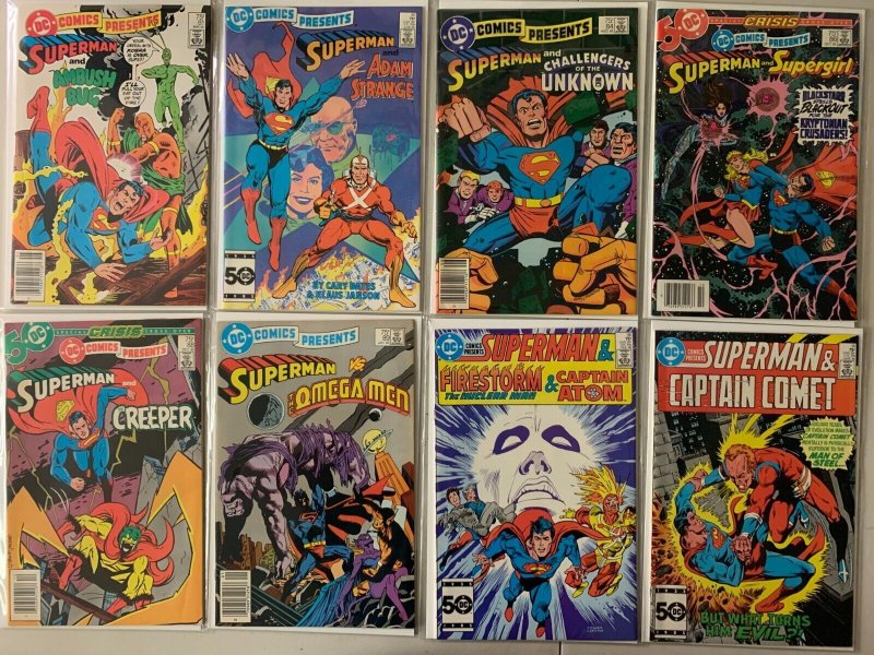 DC Comics Presents lot #50-97 final issue + 3 annuals 39 diff avg 6.0 (1982-86)