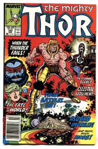 Thor #389-1988 -1st appearance of Replicoid-Marvel comic book-NEWSSTAND