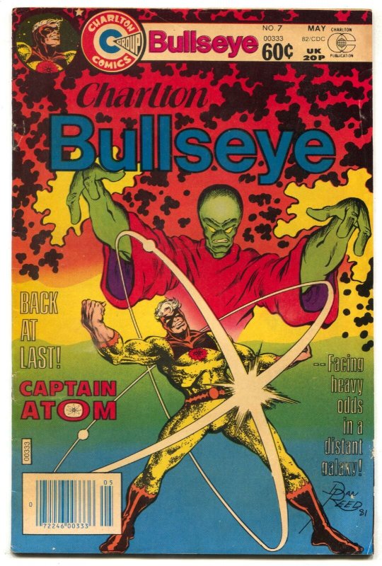 Charlton Bullseye #7 1982- Captain Atom- Nightshade FN 