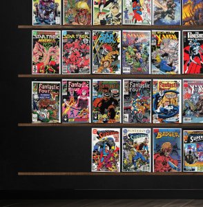 Huge Lot 150+ Comics with The Uncanny X-Men, Badger & More!