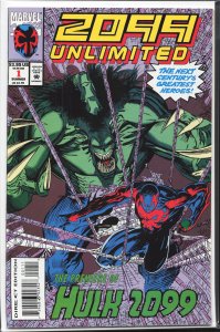 2099 Unlimited #1 (1993) Hulk 2099 [Key Issue]