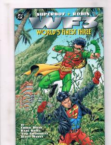 Worlds Finest Three #2 NM DC Comic Book Dixon Superboy Robin 1996 DE33 CH19