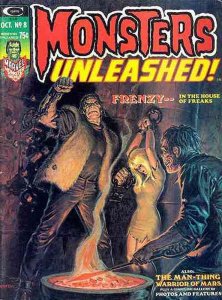 Monsters Unleashed #8 FN ; Marvel | Frankenstein Man-Thing