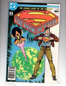 The Man of Steel #1 (1986) VF+ John Byrne Story & Art!      / EBI#2