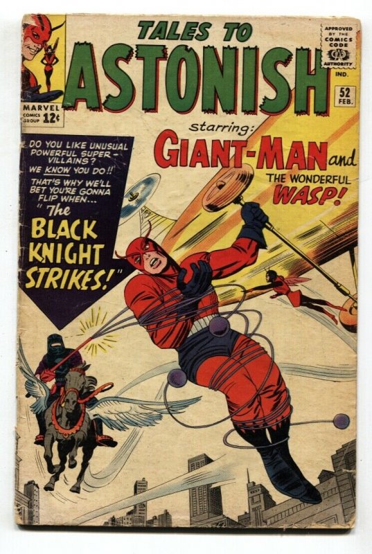 TALES TO ASTONISH #52-1964-GIANT-MAN-KIRBY-SILVER AGE-MARVEL VG-