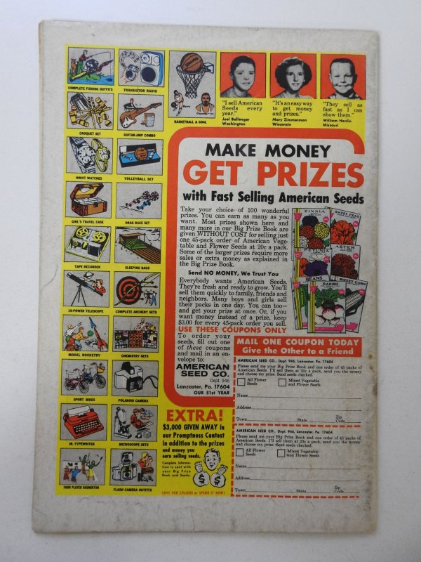 Captain Marvel #14 (1969) VG  1/2 in tear bc, moisture stain, rust on staples