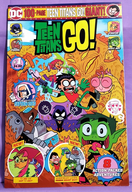 Teen Titans Go! 100-Page Giant #1 Wal-Mart Exclusive (DC 2019)