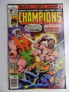 CHAMPIONS # 12 MARVEL GHOST RIDER BLACK WIDOW HERCULES