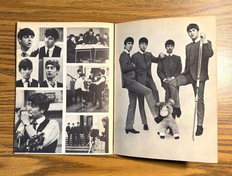 1964 Vintage THE BEATLES Picture Book Highlight Publications / PYX New York BOOK