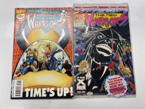 4 MARVEL comic books New Warriors #50 3 Marvel Knights #4 Avengers 2004 48 KM11