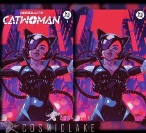 ABSOLUTE CATWOMAN #1 ORGEGA FOIL VIRGIN VARIANT SET PREORDER 6/26 ☪