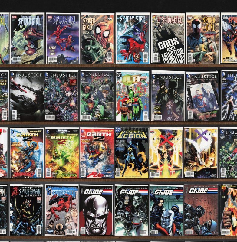 Huge Lot 140+ Comics with Spider-Girl, Marvel Knights Spider-Man & More!