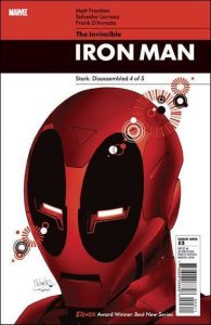 INVINCIBLE IRON MAN #23 (2008) DEADPOOL 1:15 VARIANT (NEAR MINT)
