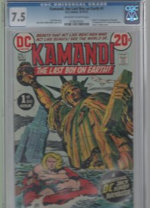 Kamandi  #1 cgc 7.5