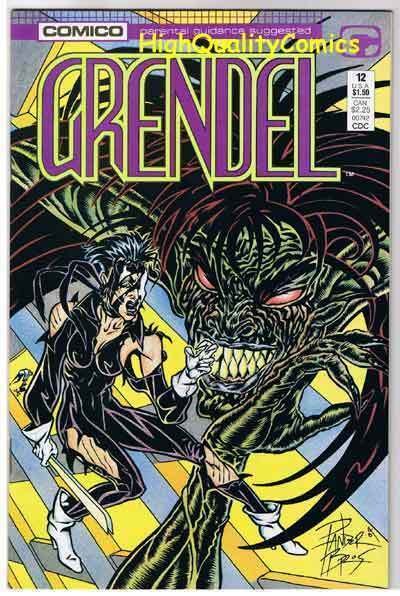 GRENDEL #12, NM+, Pander, Comico, Devil, Matt Wagner, 1986, more in store