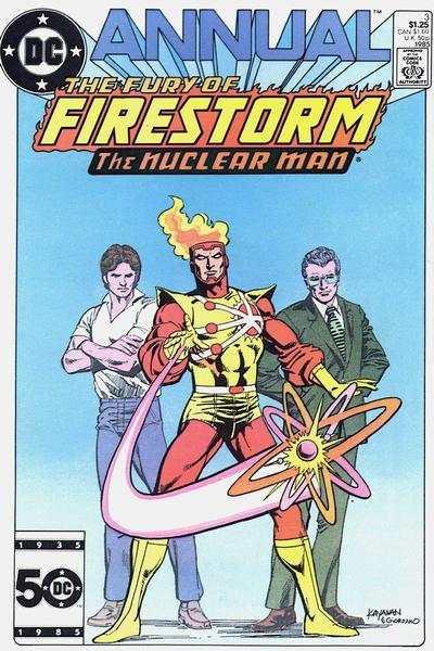 Fury of Firestorm (1982 series) Annual #3, VF+ (Stock photo)