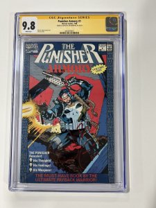 Punisher Armory 1 Cgc 9.8 1990 SS Sign Sketch Jon Bernthal