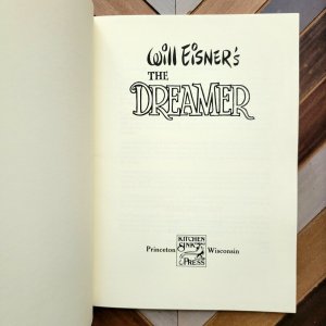 THE DREAMER VF+ Graphic Novel By WILL EISNER (Kitchen Sink 1986) Softcover
