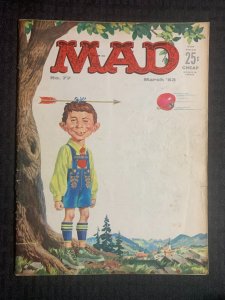 1963 MAD Humor Magazine #77 G/VG 3.0 Alfred E Neuman / Mad Calendar