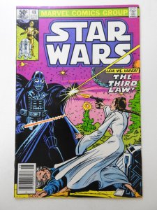 Star Wars #48 Leia vs Vader! Beautiful VF-NM Condition!