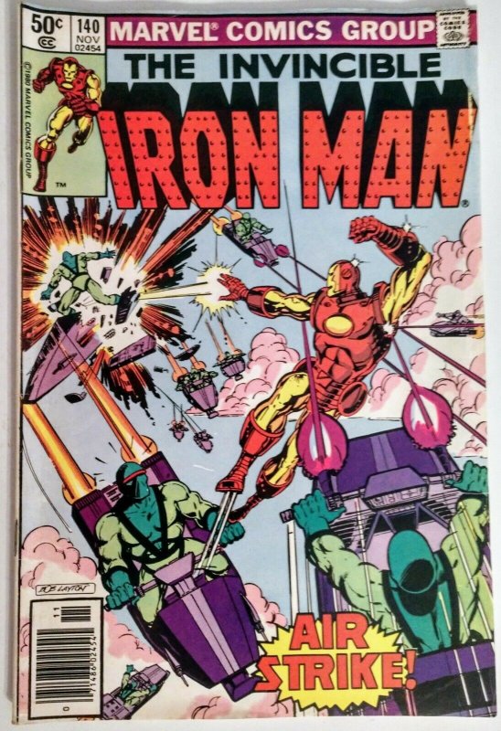 Iron Man #140 MARK JEWELERS EDITION