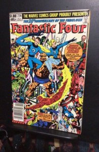 Fantastic Four #236 (1981) giant size anniversary issue key! High grade! VF