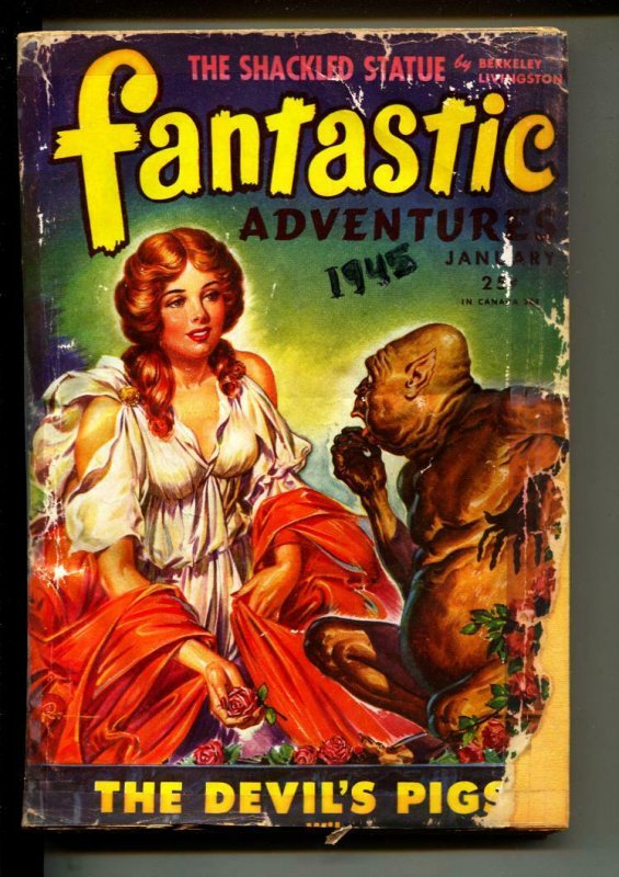 Fantastic Adventures-Pulps-1/1945-Don Wilcox-Berkeley Livingston