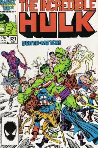 The Incredible Hulk #321 (1986)  NM 9.4