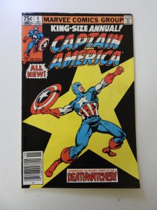 Captain America Annual #5 (1981) FN/VF condition